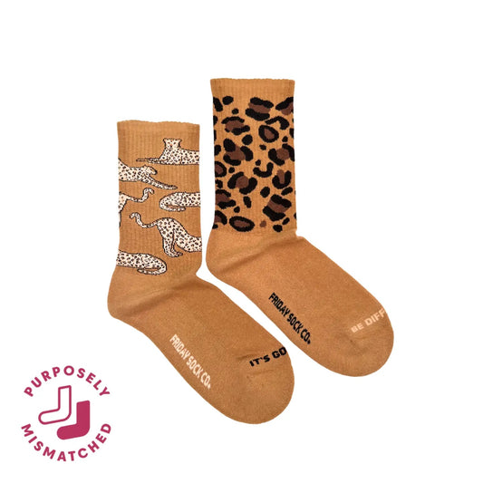Leopard & Pattern Athletic Socks