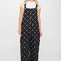 PATCH ALL OVER COTTON OVERALL