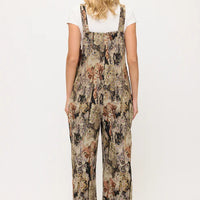 Cat Collage Print Overalls