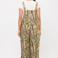 Forest Camoflage Print Overalls
