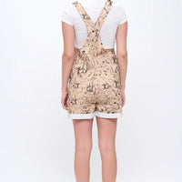 Desert Horse Print Shortalls