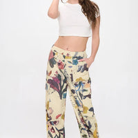 Botanical Cargo Pants