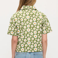 Blooming Daisy Print Shirt