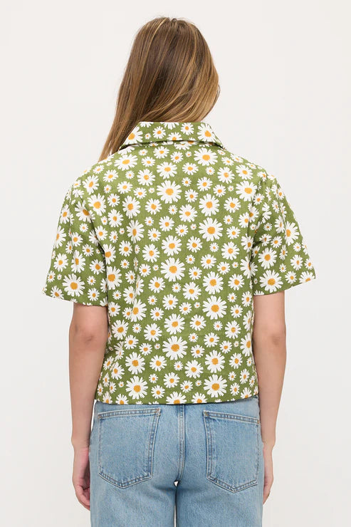 Blooming Daisy Print Shirt