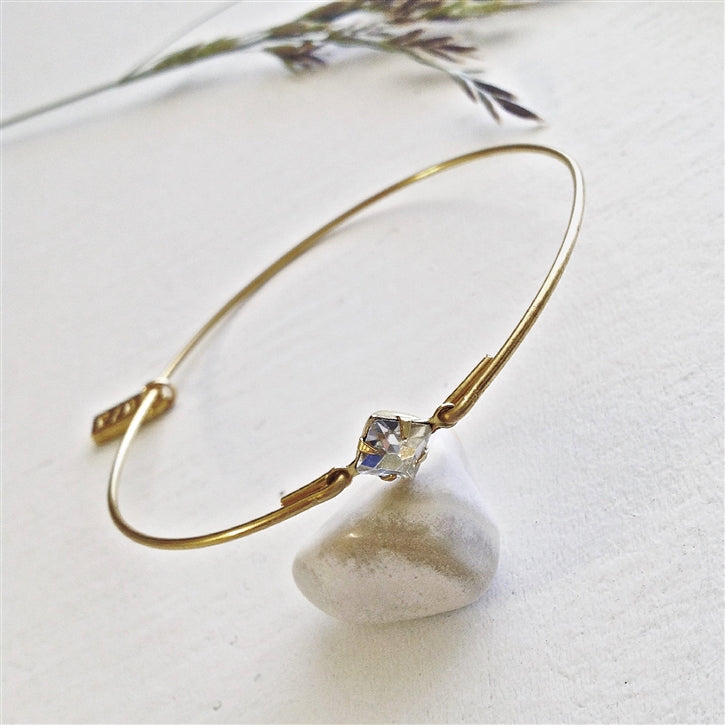 Jules Clear Swarovski Crystal Bracelet
