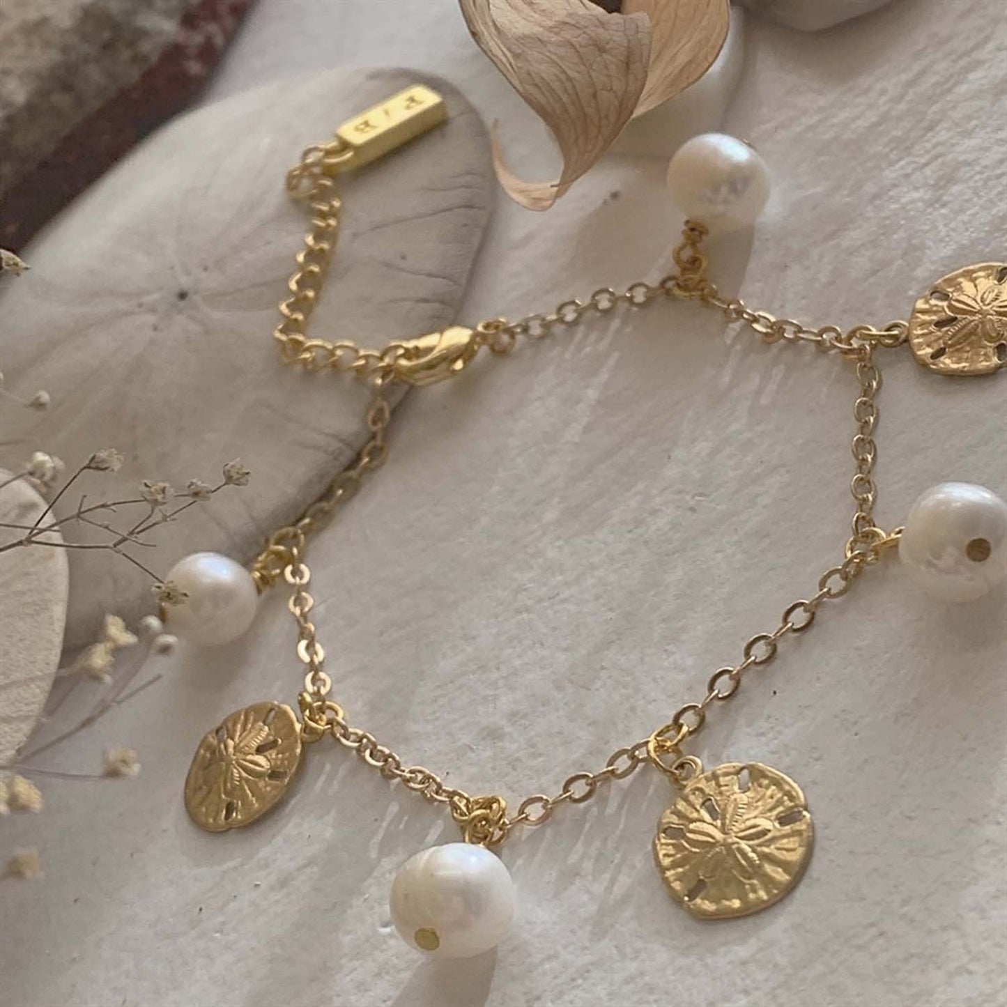 Amphitrite Pearls And Sand Dollar