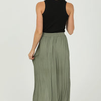 Double Slit Maxi Skirt