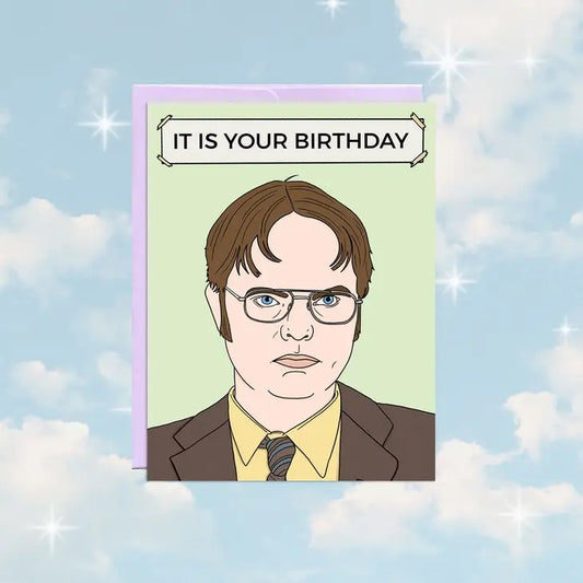 Dwight Birthday Card