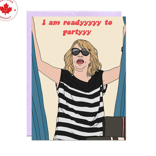 Bridesmaids Ready To Party Birthday Card