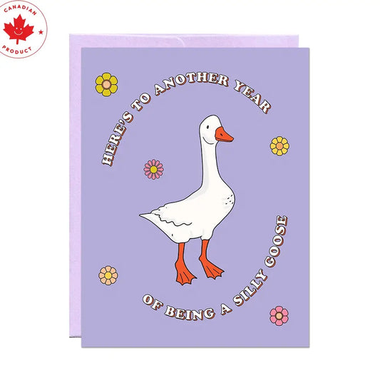 Silly Goose Birthday Card