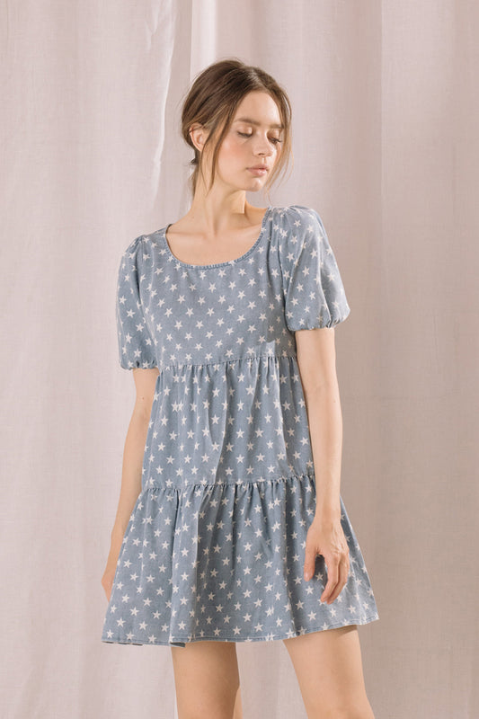 Blue Star Dress