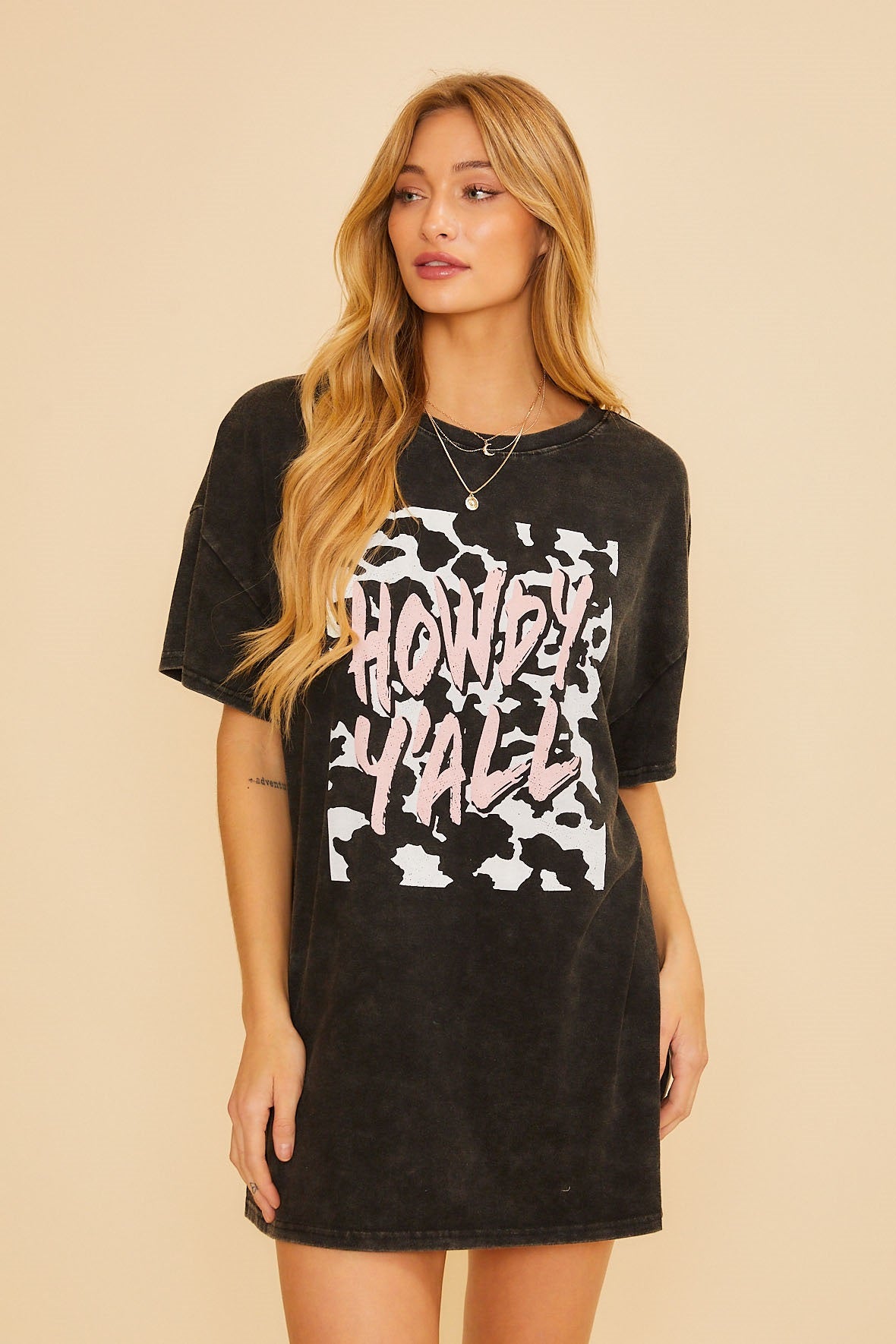 Howdy Y'all Tshirt Dress