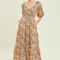 Ditsey Floral Smocked Maxi Dress