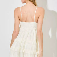Tiered Ruffle Mini Dress