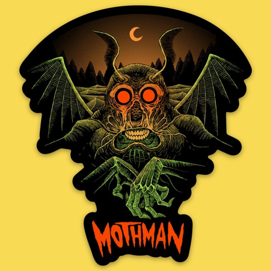 Beware Mothman Sticker