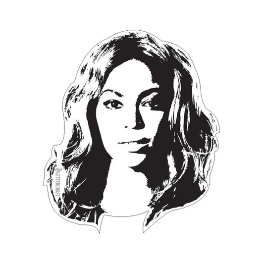 Beyonce Vinyl Sticker