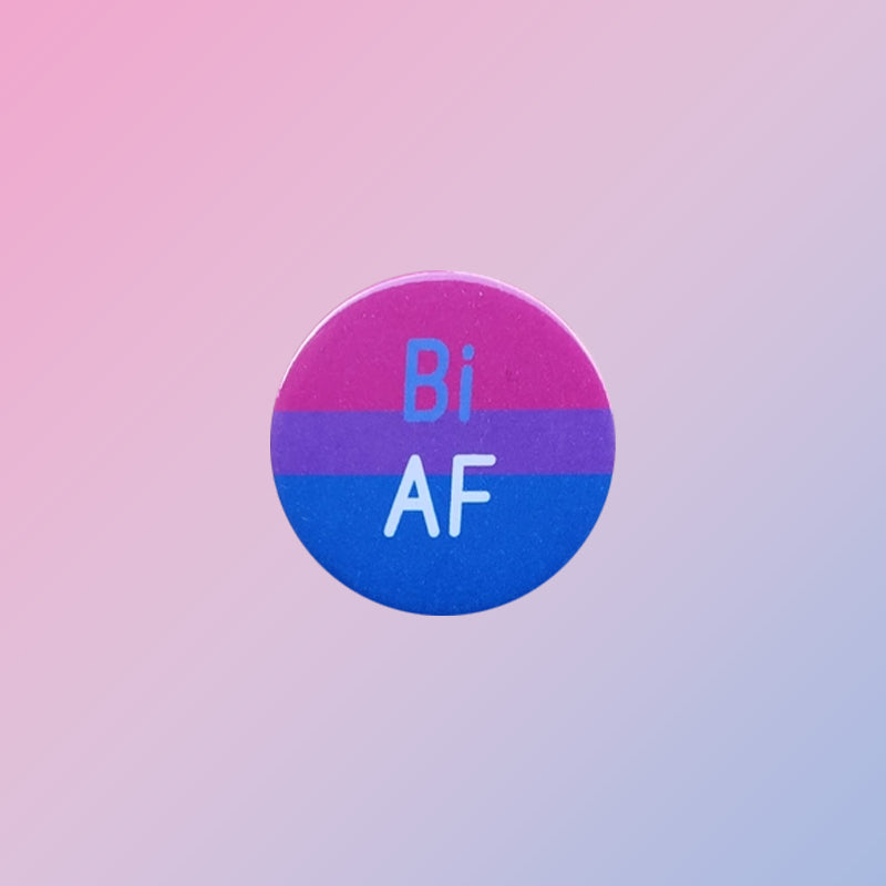 Bi AF Bisexual Pin