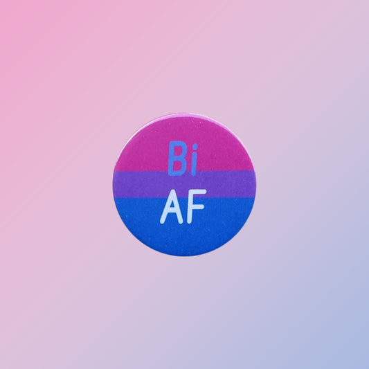 Bi AF Bisexual Pin
