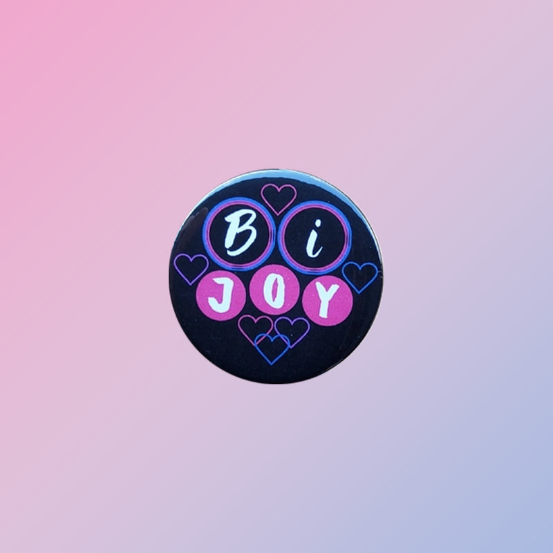 Bi Joy Bisexual Pin