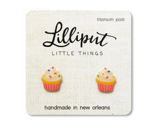 Birthday Cupcake Earrings
