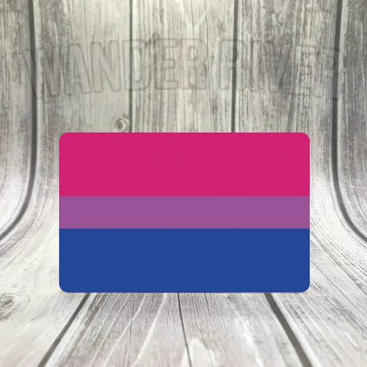 Bisexual Pride Flag Sticker