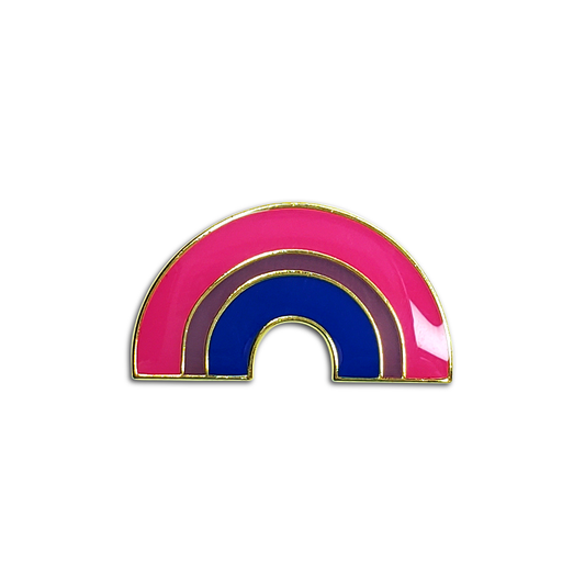 Bisexual Rainbow Pride Pin