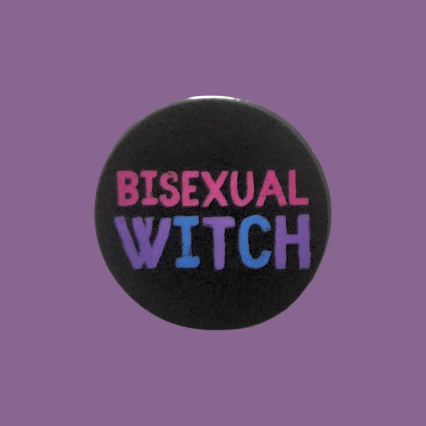 Bisexual Witch Pin Badges, Witch Badges Bisexual Pin Badge