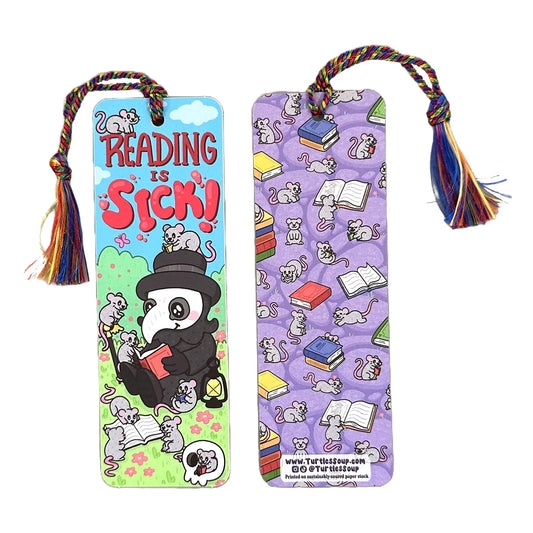 Reading Is Sick Bookmark