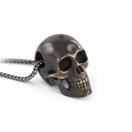 Black Skull Necklace