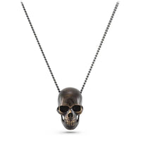 Black Skull Necklace