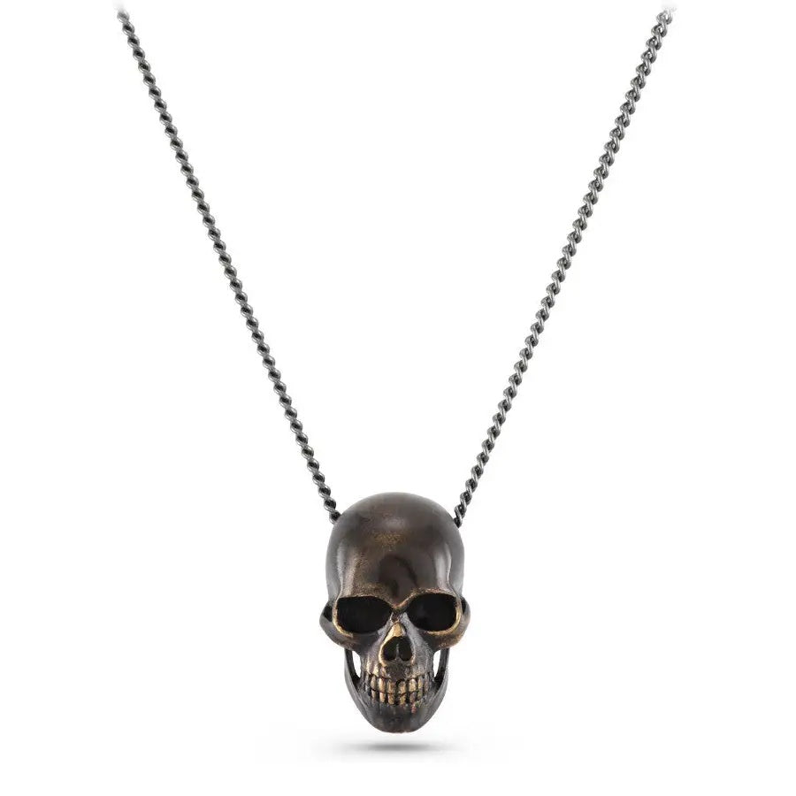 Black Skull Necklace