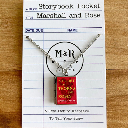 Book Locket A Court of Thorns and Roses