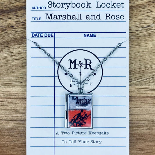 Book Locket The Outsiders