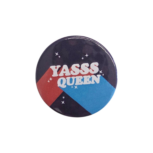 Blue Yasss Queen Pin