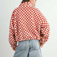 Checker Teddy Jacket