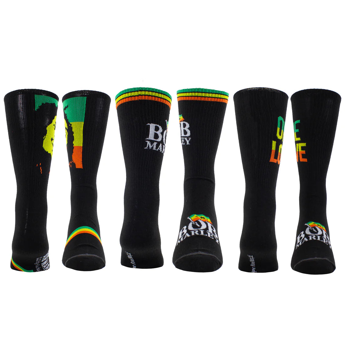 Bob Marley Guiatar Tim Crew Socks