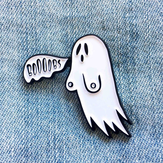 Boobs Ghost Pin