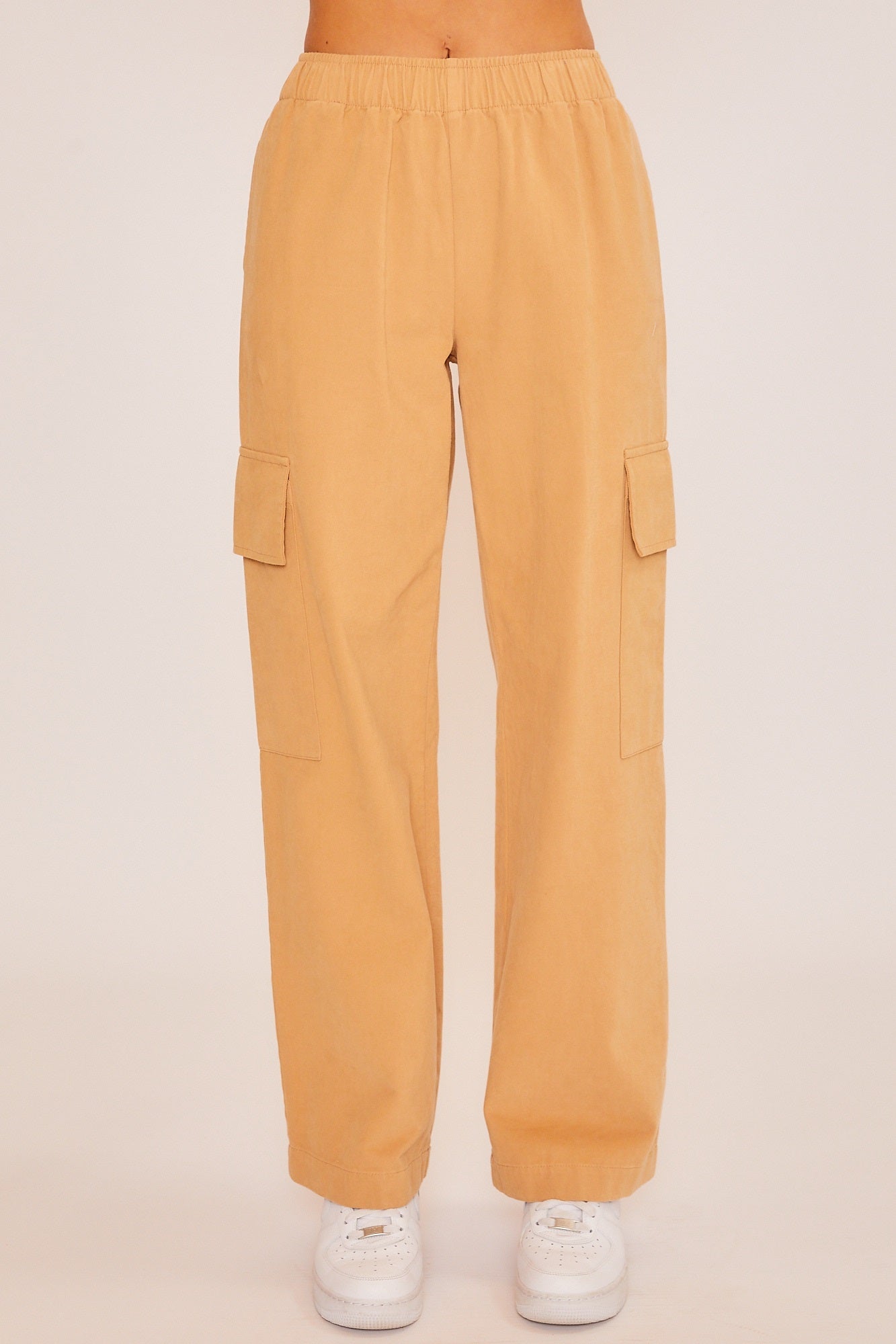 Straight Leg Pants W Pockets