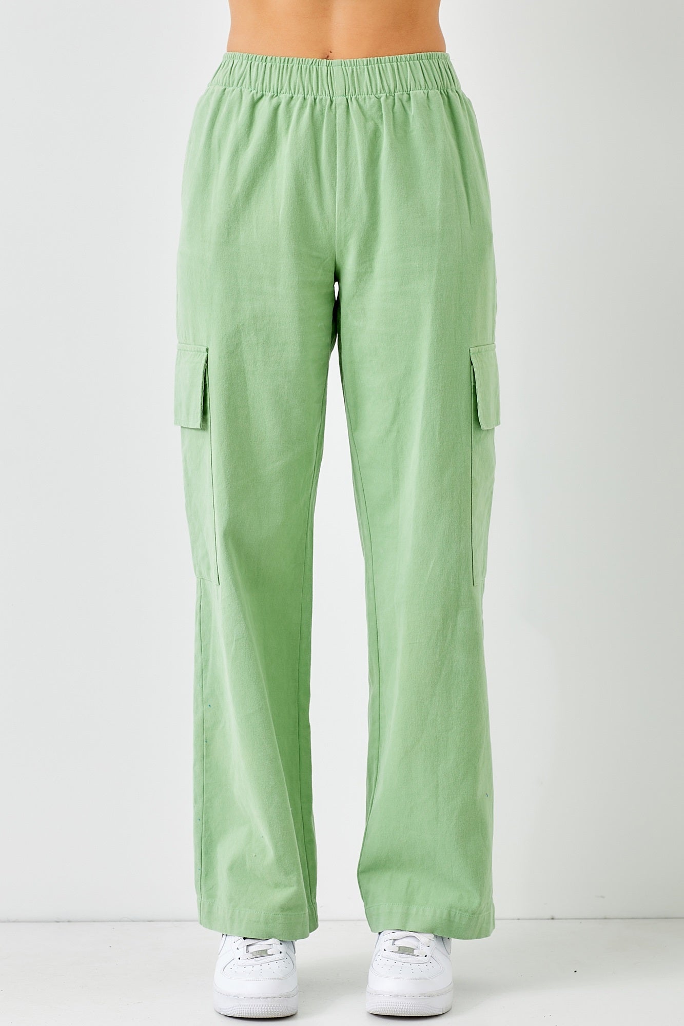 Straight Leg Pant W Pockets