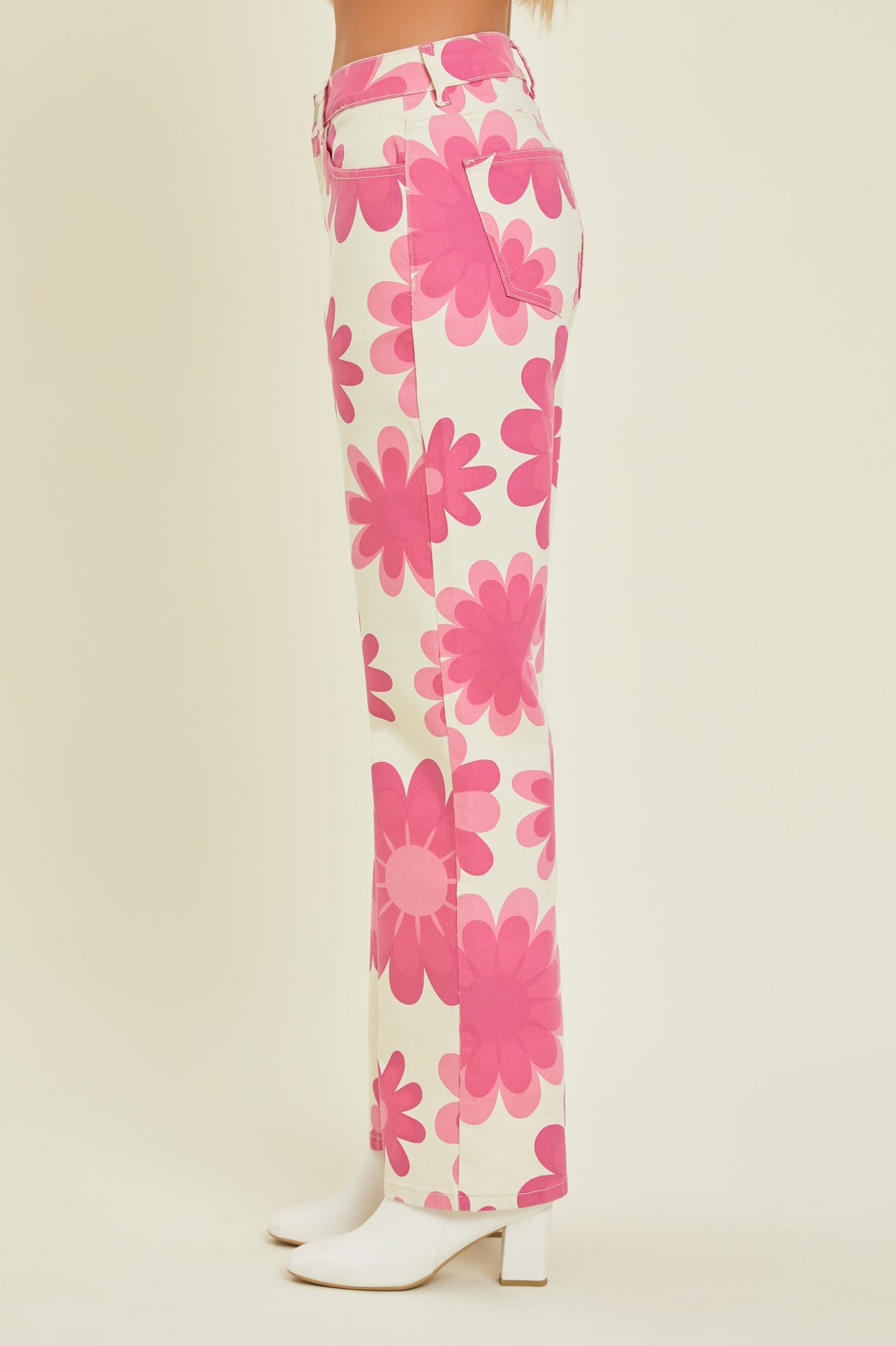 Floral Print Pants