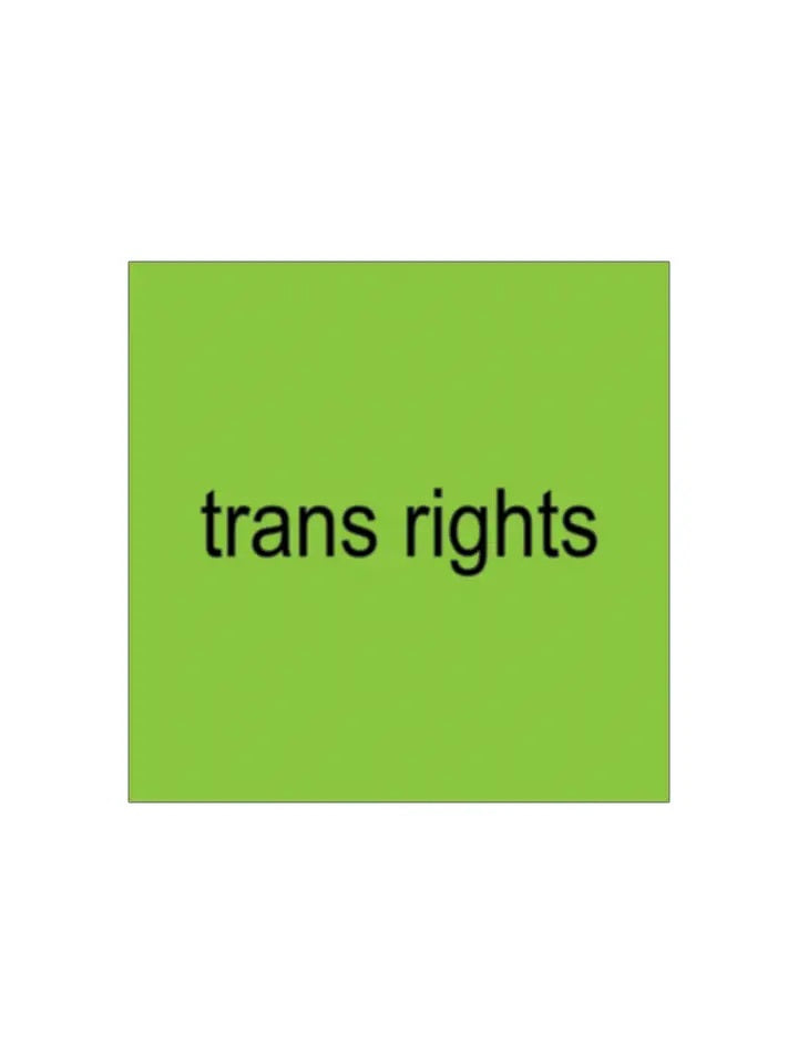 Trans Rights Brat Charli Sticker
