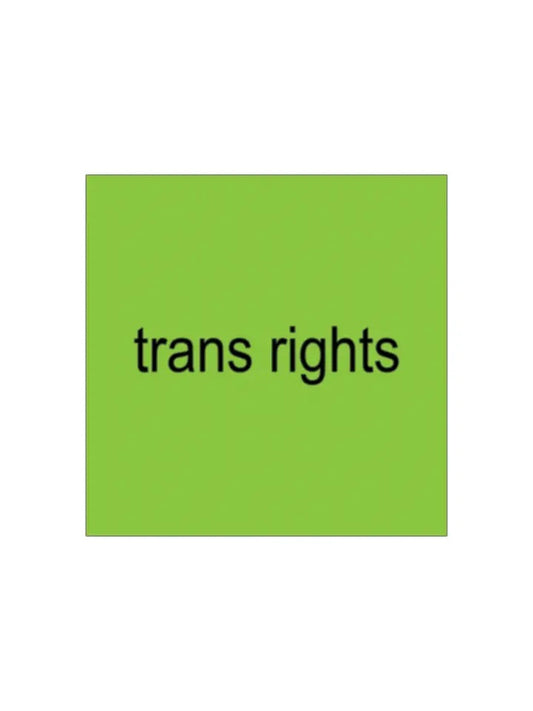 Trans Rights Brat Charli Sticker