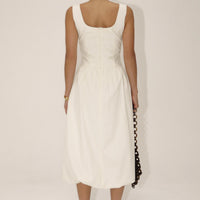 Square Neck Sleeveless Dress