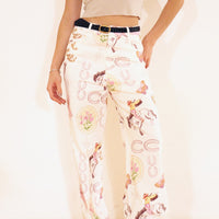 Western Wide Leg Pants