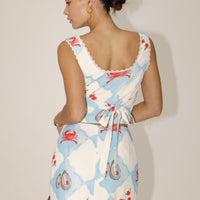 Coastal Charm Keyhole Crop Top