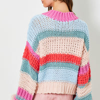 Colorblock Knit Sweater