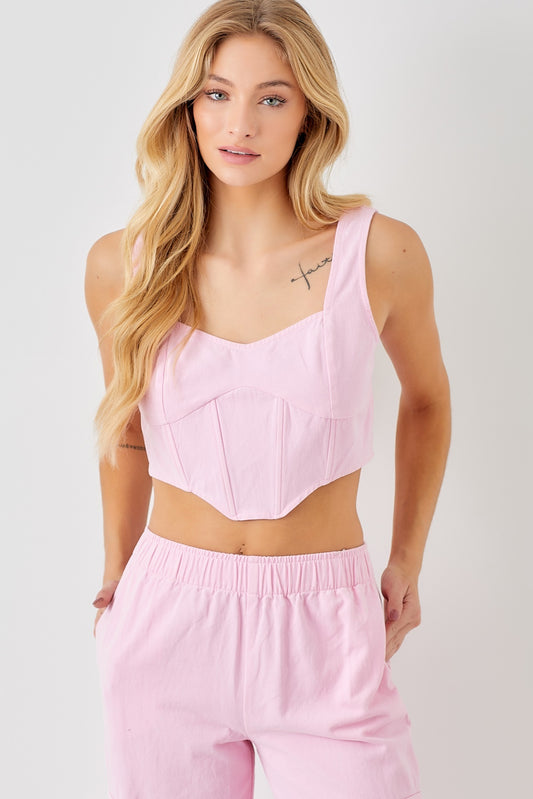 Bustier Corset Top