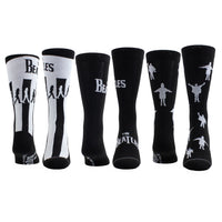 The Beatles Guitar Tin Crew Socks