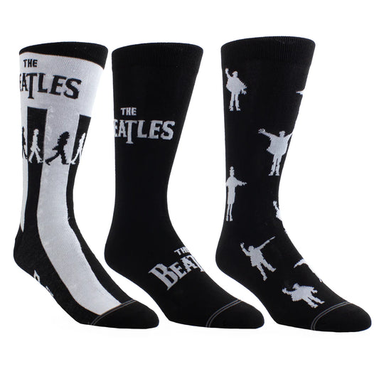 The Beatles Guitar Tin Crew Socks
