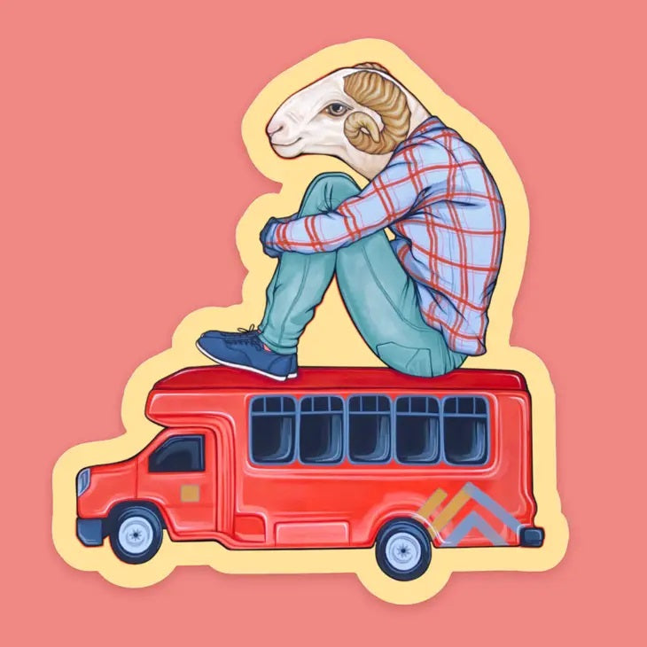 Bus Ride Sticker